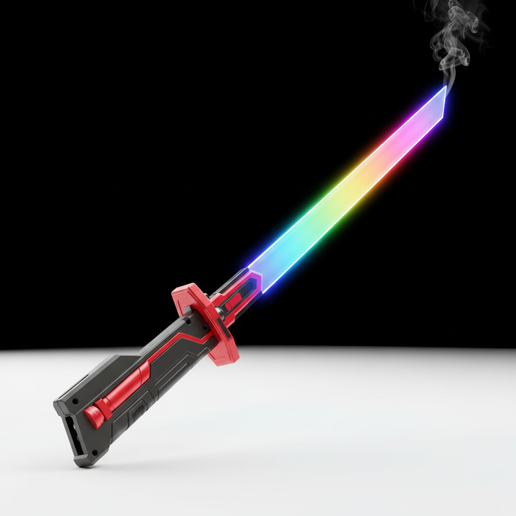 Smoke LED Laser Sword