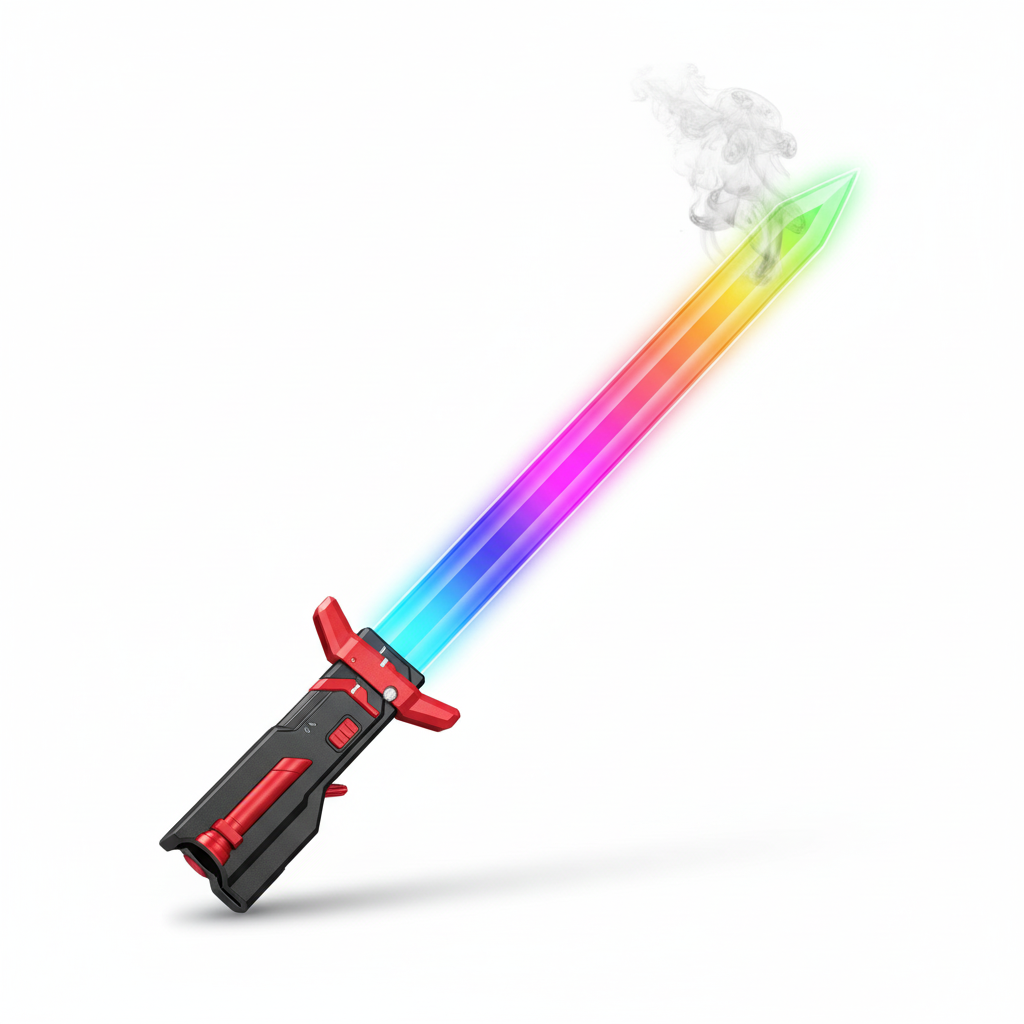 Smoke LED Laser Sword